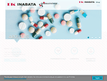 Tablet Screenshot of inabata.fr